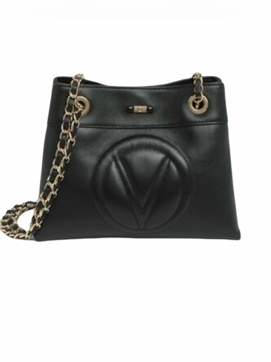 Valentino Handbags - Valentino Elegant Black Leather Chain crossbody Bag